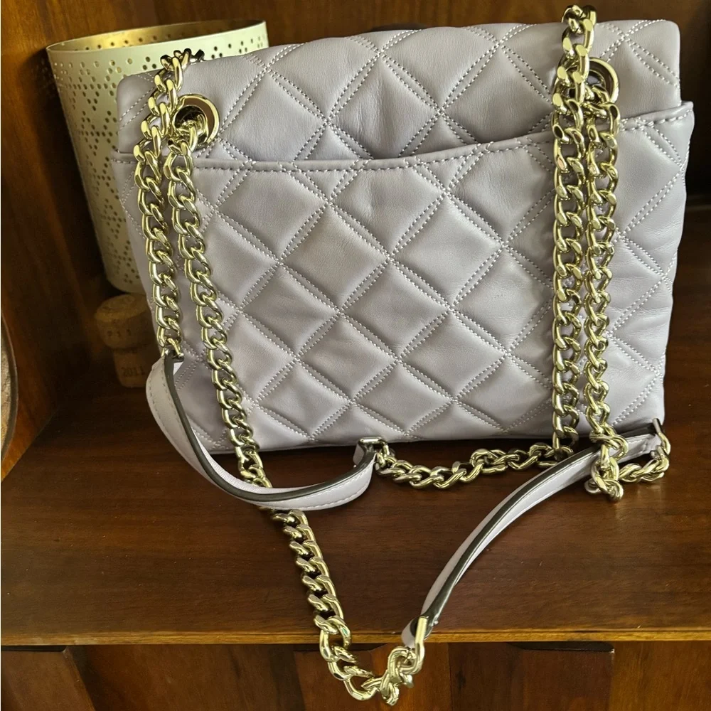 Kate Spade New York Natalia Small Flap Crossbody Bag Lavender